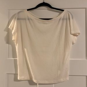 Waffle knit T-shirt. Brand new without tags. Medium